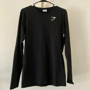Gymshark Black Long Sleeve Tee